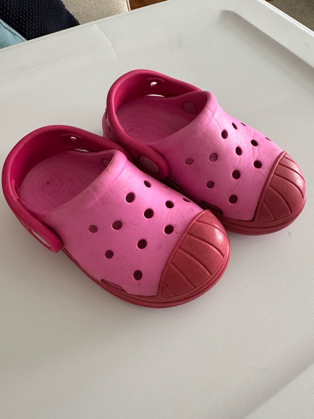Pink Croc Shoes